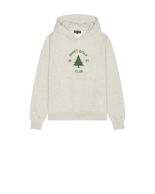 Quiet Golf Hoodie Arrowhead in White für Herren