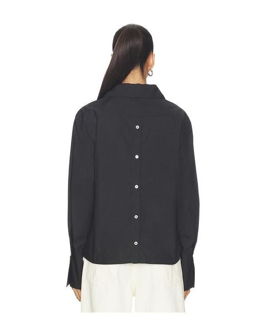Hevron Blue Paola Top
