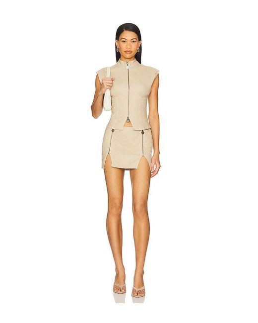 OW Collection White Marley Skirt