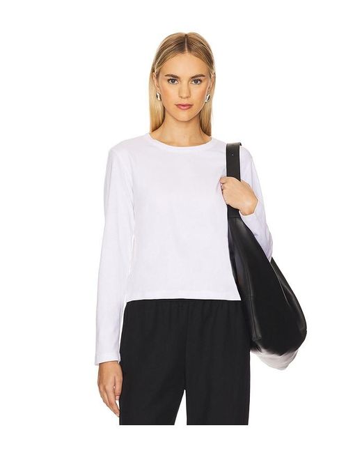 Leset White Margo Long Sleeve