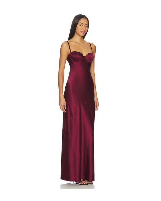 L'Agence Red Maxikleid Sayla