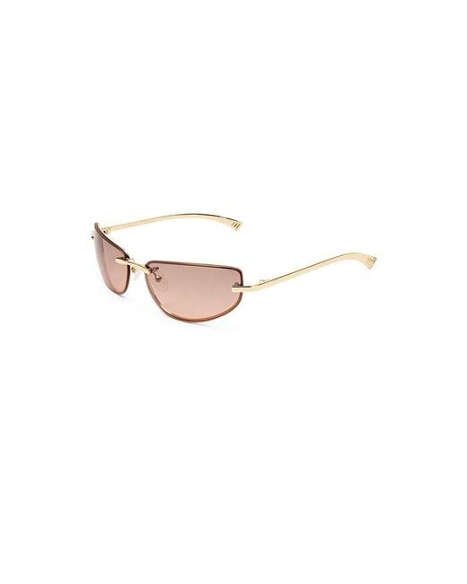Le Specs Metallic Sonnenbrille Bubbles