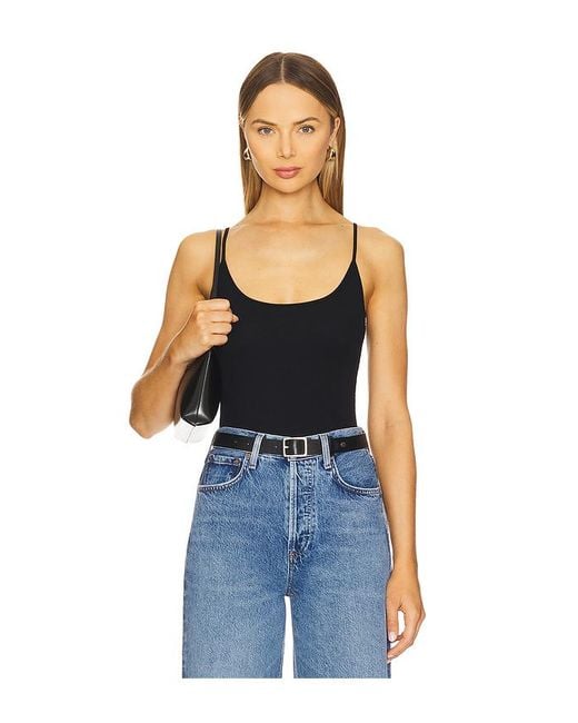 PERFECTWHITETEE Blue Tiff Spaghetti Tank