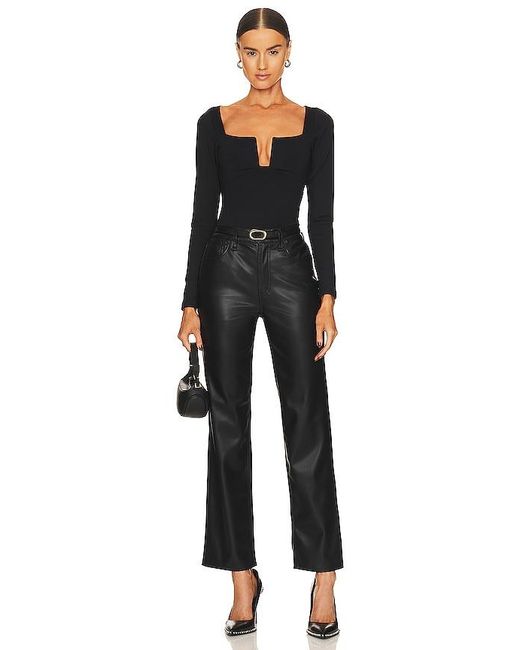 Susana Monaco Black Square Wire Top