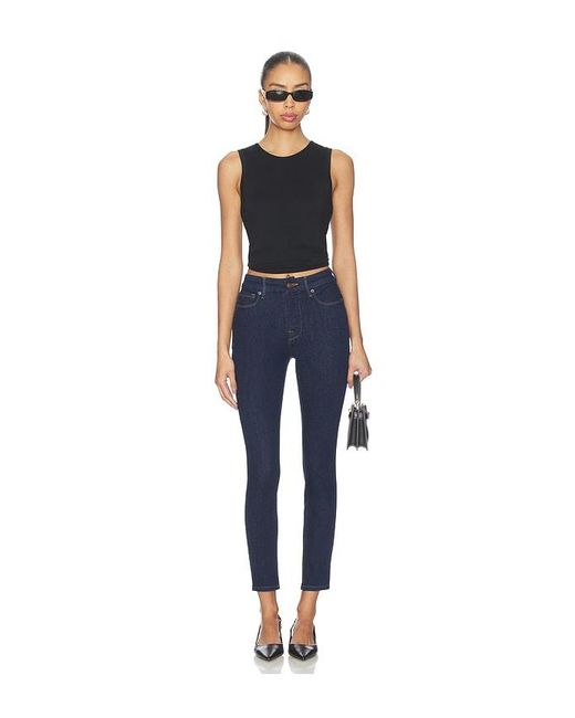 GOOD AMERICAN Blue Good Legs Skinny Jeans