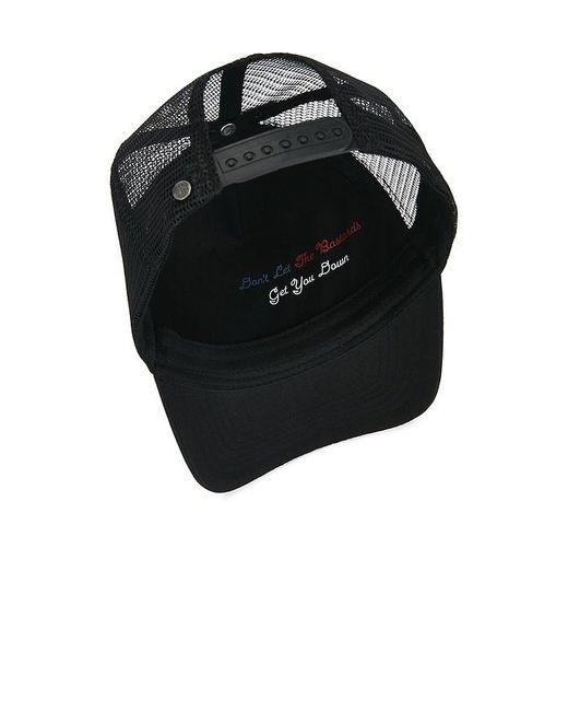 Iron & Resin Black America Hat for men