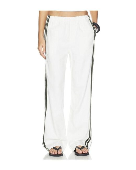 Rag & Bone White Featherweight Logan Pull On Track