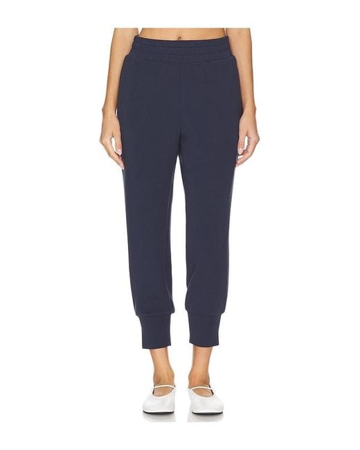 Varley Blue Hose Mit Saumdetail The Slim
