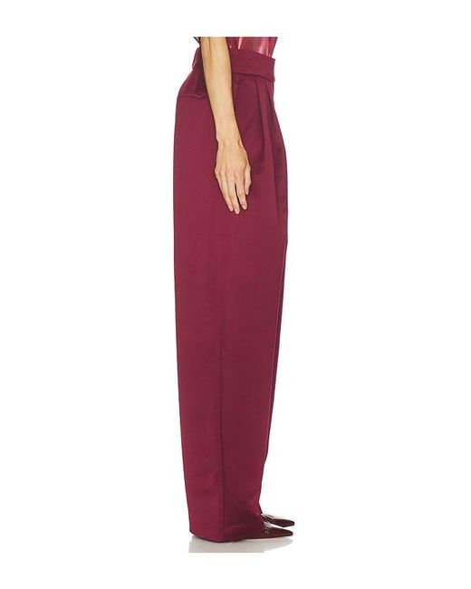 Camila Coelho Red Reese Pant