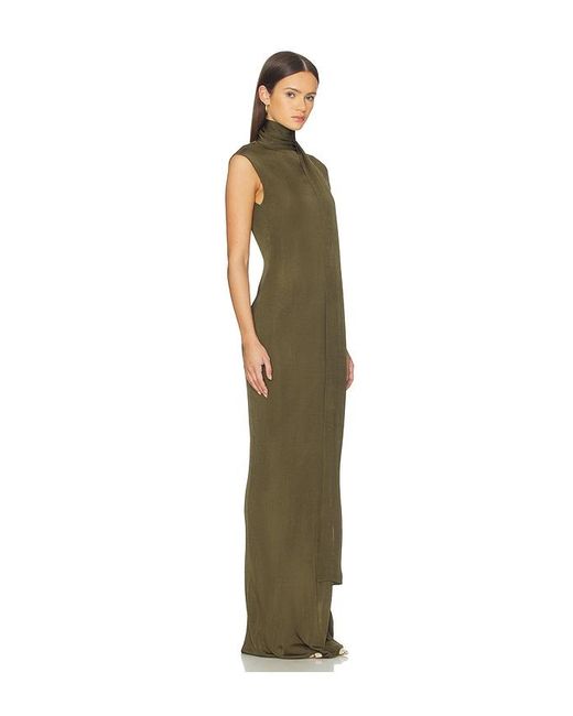 SRG Multicolor Dianne Scarf Wrap Gown