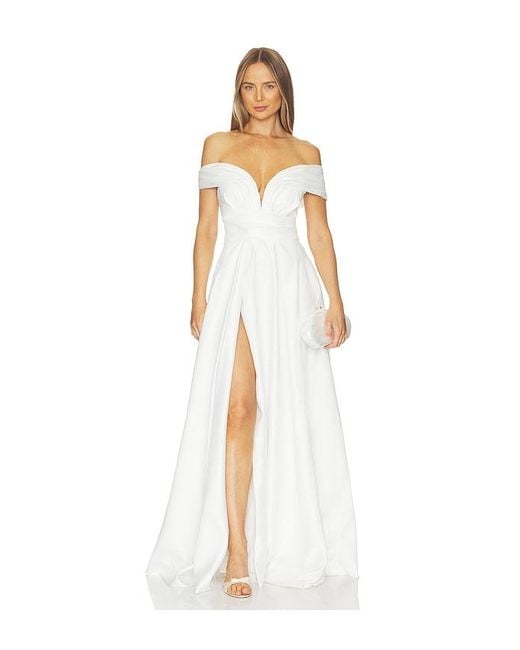 Sonya Moda White Delara Gown