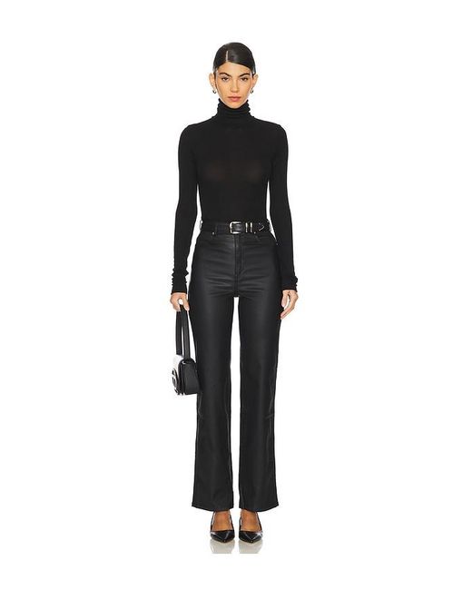 Dr. Denim Black Moxy Straight Pant
