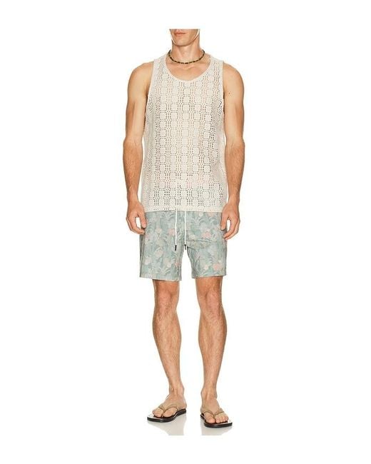 Iron & Resin Blue Cactus Boardshort for men