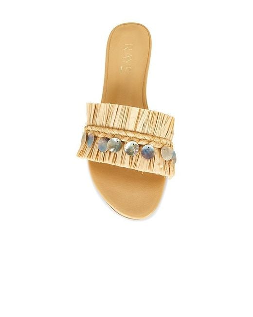 Raye White Nomi Sandal