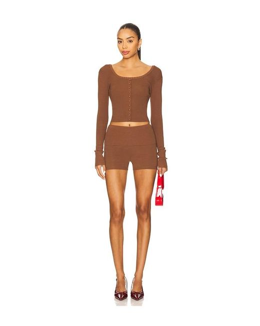 Nana Jacqueline Orange Holly Short