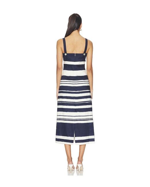 Veronica Beard Blue Ella Dress