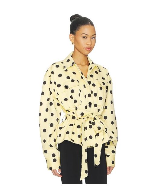 FRANÃOISE Metallic Wanda Overshirt