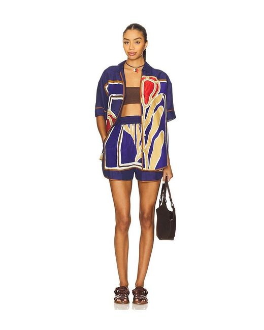 Sancia Blue Yumi Short