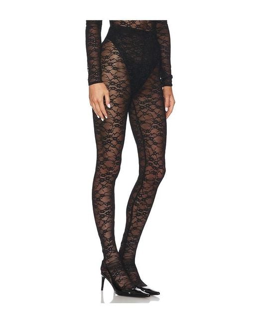 CULTNAKED Black Lace Skin Leggings
