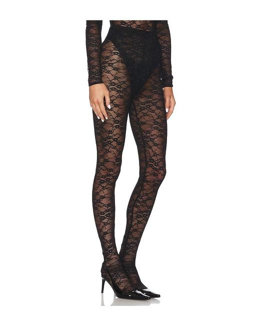 CULTNAKED Black Lace Skin Leggings