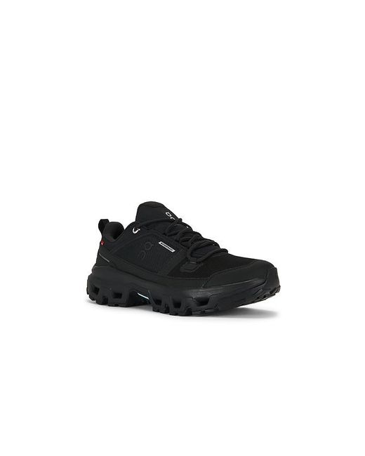 On Shoes Black Cloudrock Low Wp for men