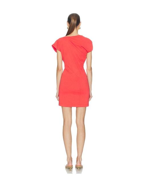 Agolde Red Beth Dress