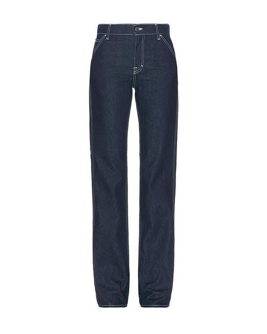 GRLFRND Blue Graham Low Rise Carpenter
