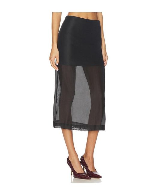 RUE SOPHIE Black Millen Skirt