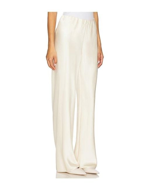 Vince White Fluid Bias Pant