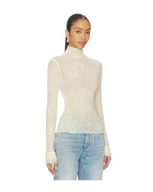 Free People Blue You Decide Longsleeve