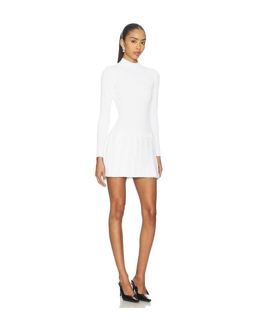 retroféte White Devika Knit Dress