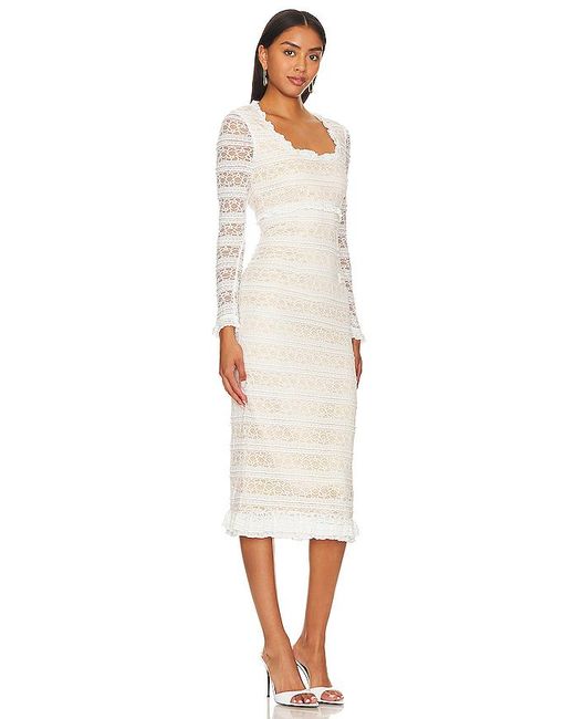 ROBE LIDIA en White Likely