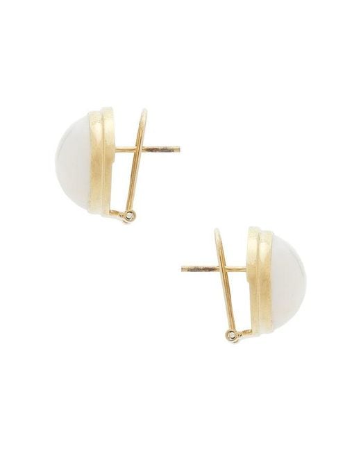 Shashi White Ohrstecker Bouche