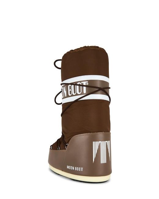 Moon Boot Brown Icon Nylon Boot for men