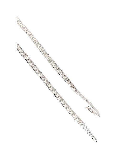Ettika Metallic Wrap & Clip Dual-Wear Waist And Necklace Chain