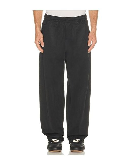 Fred Perry Black Canvas Track Pant for men