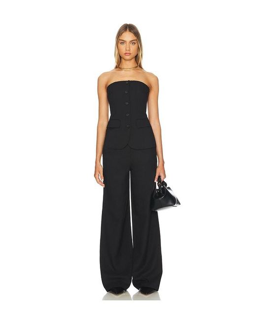 Lovers + Friends Black Bianca Top