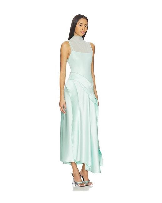 Acler Blue Daleson Maxi Dress