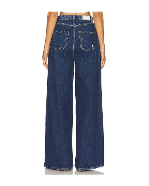 ICON DENIM Blue Kendall Wide Leg Jeans