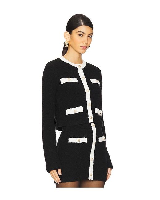MAJORELLE Black Maybelle Cardigan