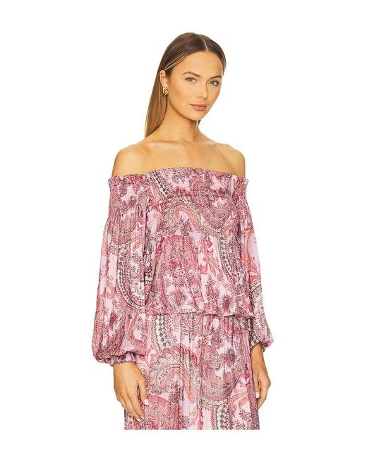 'Agence Blusa Con Un Hombro Descubierto Ariela En Color Mauve Talla (También En Xxs, M, Xl) L'Agence de color Pink