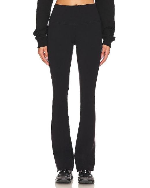 Alo Yoga Black Airbrush High Waist Bootcut Legging
