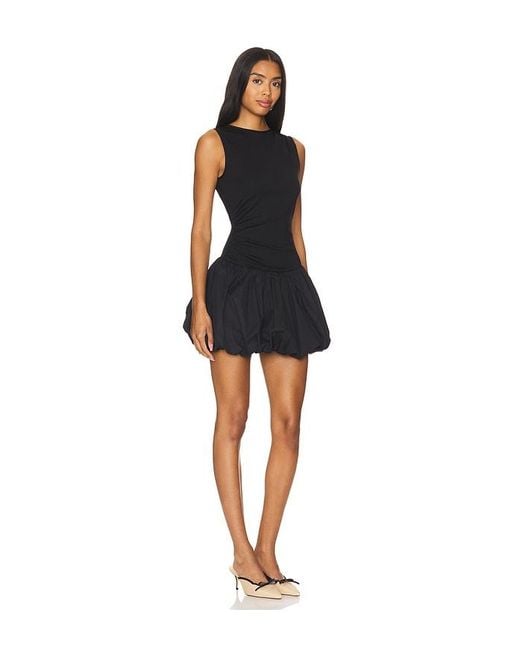 SNDY'S Black Maya Bubble Dress