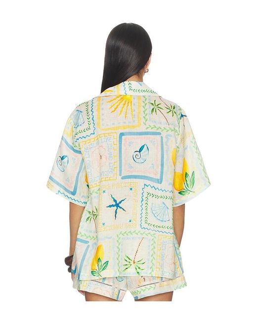 LSPACE Yellow La Mer Shirt