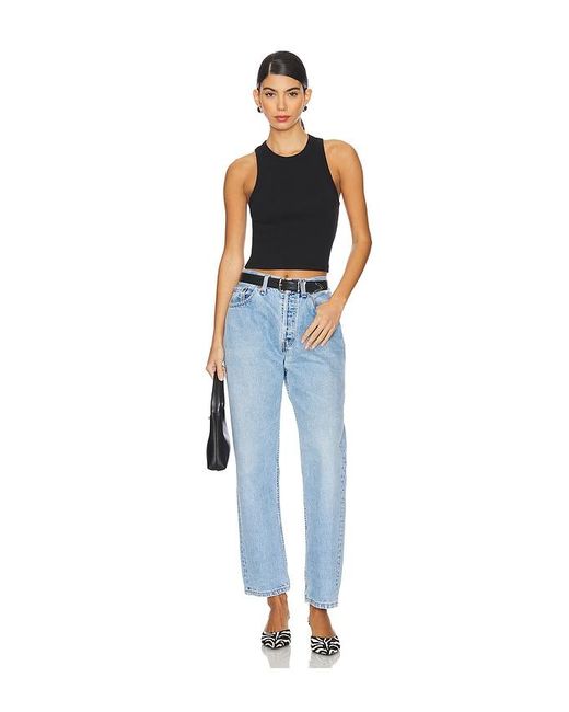 Sold Out NYC Blue The Cropped Not So Basic Tank