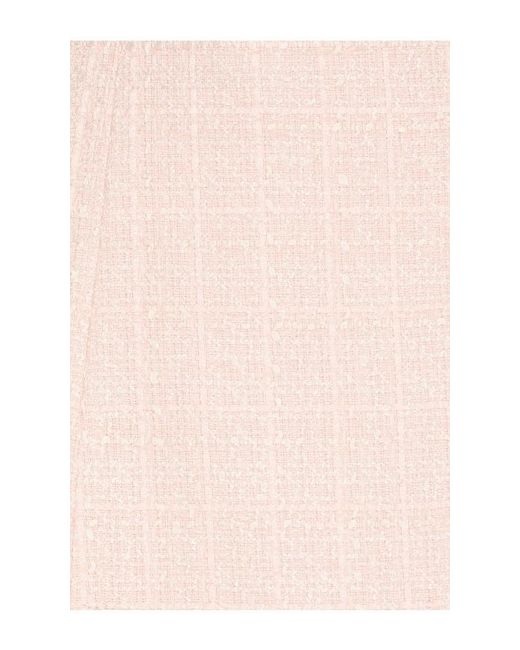 Alice + Olivia White Eve Sweetheart Mini Dress