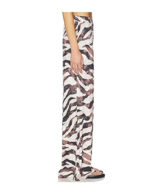 LNA White Rib Base Pant