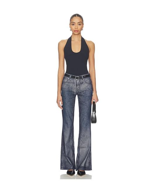 Free People Blue X We The Free West Coast Metallic Flare