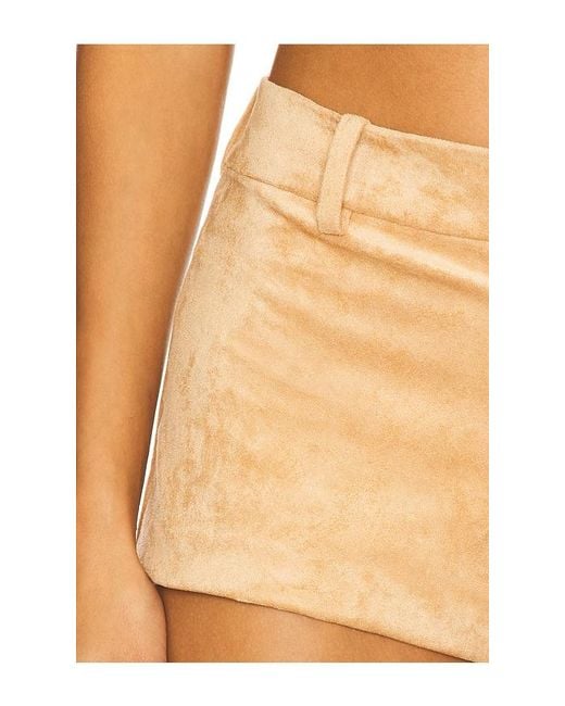Amanda Uprichard Multicolor X Revolve Caresse Suede Shorts