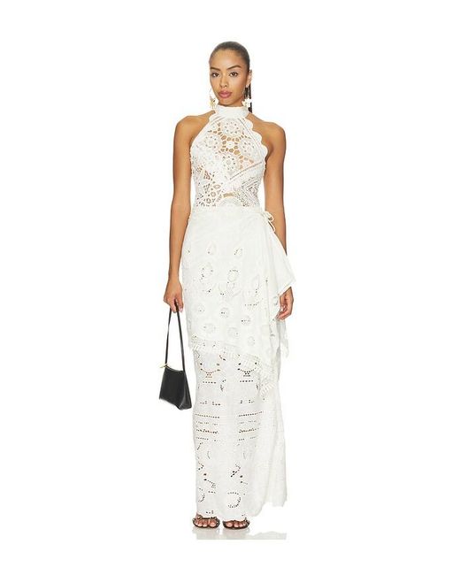 KETTEL ATELIER White Katinka Skirt